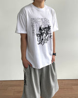 Pencil Printed Short Sleeve Tee