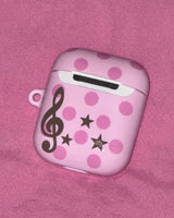 [made] Dot treble clef AirPods case (glossy hard)