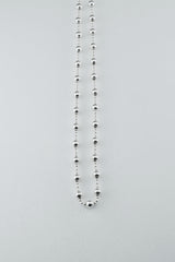 [925Silver] ドッティーボールネックレス
