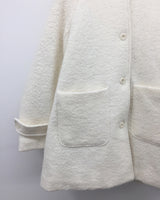 [MD Pick]ファインウールフーデッドハーフコート (2color)