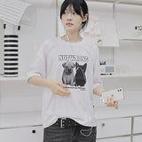 パピー＆キティフレンドオーバーフィット半袖Tシャツ_WHITE