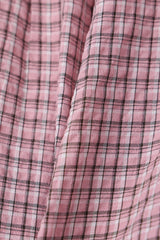 Pine Cropped Check Shirt