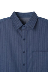 UCL ストライプデニムシャツ 2カラー