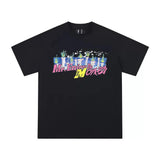 Flame Embroidered Loose Fit Tee