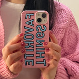 [MADE] favorite things [hard case] 2color