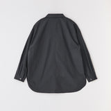 エッセンシャル ポケット スリット シャツ チャコール