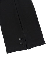 STUD CROP LEGGINGS (BLACK)