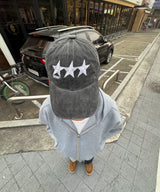 SSSTARストーンウォッシュボールキャップ_ 4 COLORS