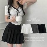 Bard A-line accordion pleated mini skirt
