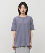Portal Waffled Henley Top