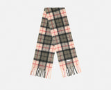 No.1547 wool check muffler (4color)