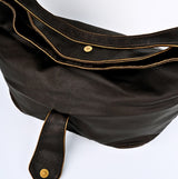The Line Snap Leather Bag