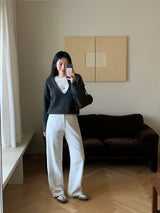 [MADE] TOMAS COTTON WIDE PANTS