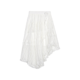 UNBALANCE HEMLINE SKIRT
