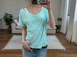 ルーズⅤネックTEE