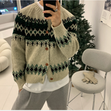  Sharp Iceland Nordic Knit Cardigan