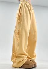 [FAST SHIPPING❤] SIDE PINTUCK PLEATED RIBBON PANTS - 10 COLOR♥