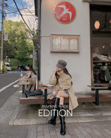 【MADE】ハーフトレンチコート