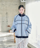 UNISEX パイピングトラックジャケット