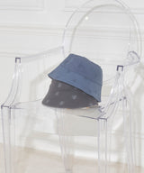 UNISEX 総柄ツイルバケハ