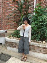 Attle Summer See-Through Flower Cardigan