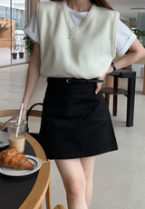 [Lè made/7,000 Sold] ルメイド ベーシック Vネック ベスト