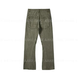 VINTAGE FLARE DENIM Khaki