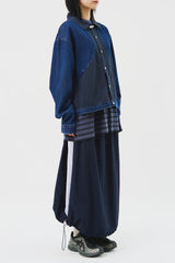 Moss Color Denim Jacket (2color)