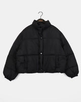 チェッキーベーシックパステルウェロンショートパデッドジャケット
