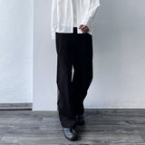 Midnight Navy Extra-Wide Trousers
