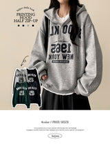 コネセミジップアップアノラックフーディー [Fleece]