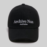 Nus. arch ball cap (Black)