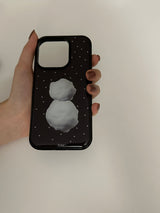 snow man epoxy case