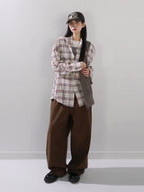 (UNISEX) Kenton Wrinkle Linen Like Shirt