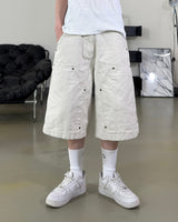 Carbon Double Knee Bermuda Pants