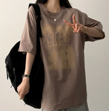 E-TION Box fit short-sleeved T-shirt