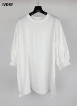 SILKY PUFF TEE (3C)