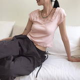 ノッター ダブルレーススクエア半袖Tシャツ