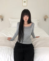 Jenne Lace Long Sleeve T-Shirt