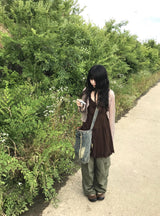 プルーレイヤードワンピース
