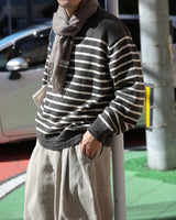 MOIN STRIPE KNIT
