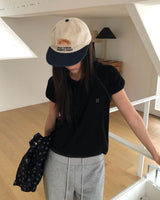 [ORIGINAL] AMI Raglan Short-Sleeve Hoodie T-Shirt