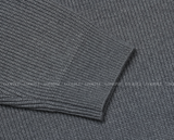 Nade Washable Overfit High Neck Turtle Semi-Zip-Up Knit