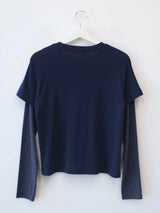 stripe layered T
