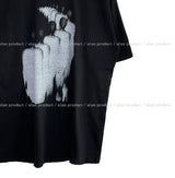 ピーポープリンティドコットン半袖Tシャツ