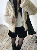 ペリーハイネックファージャケット (one color)