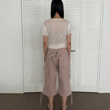 SEETHROUGH SLIM LINE TSHIRT WHITE