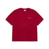 24FW スノーベア 半袖Tシャツ ダークレッド