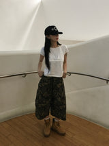 フィックスリベットホルターネックTシャツ (2c)