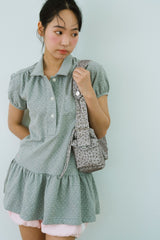 SOFTY DOT PIQUE DRESS 